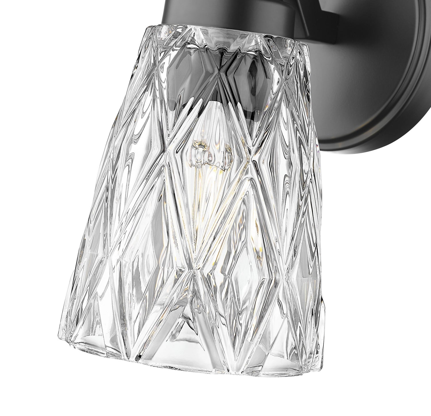 Z-Lite - 1960-1S-MB - One Light Wall Sconce - Andree - Matte Black