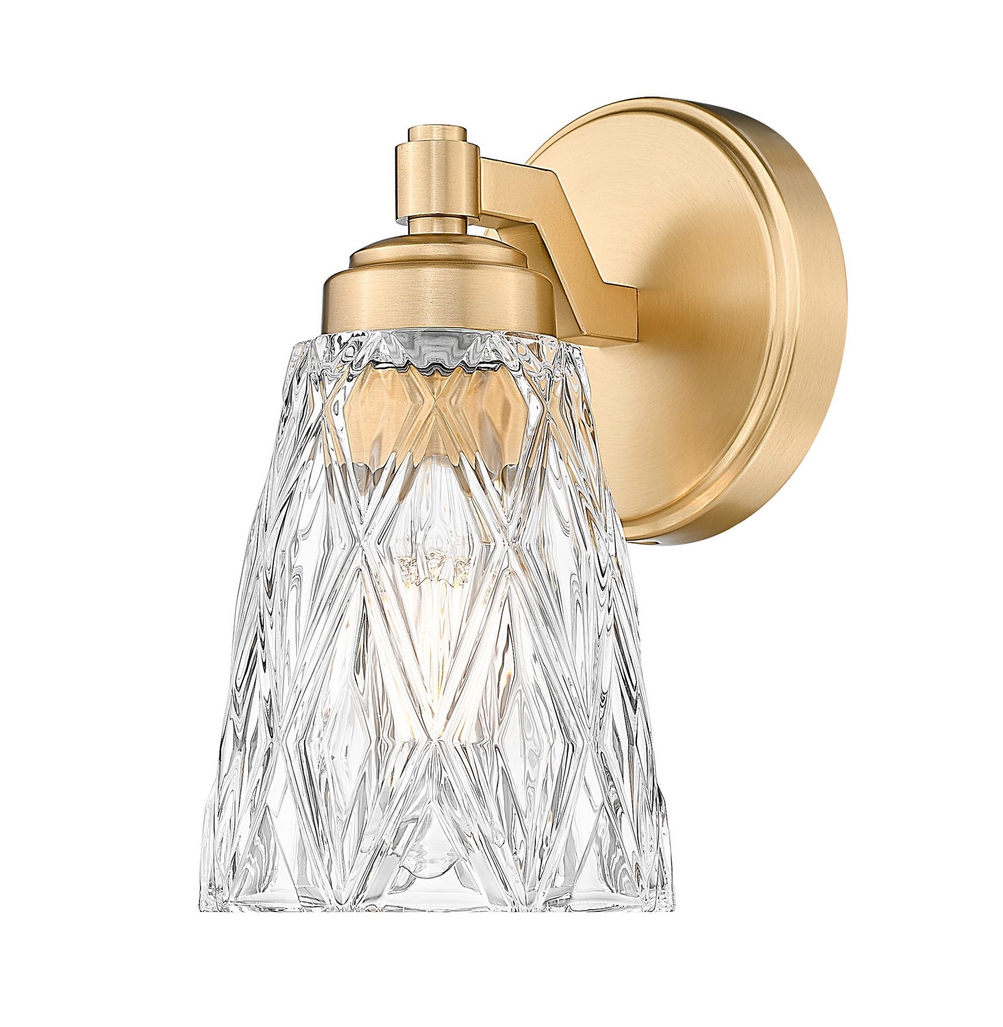 Z-Lite - 1960-1S-MGLD - One Light Wall Sconce - Andree - Modern Gold