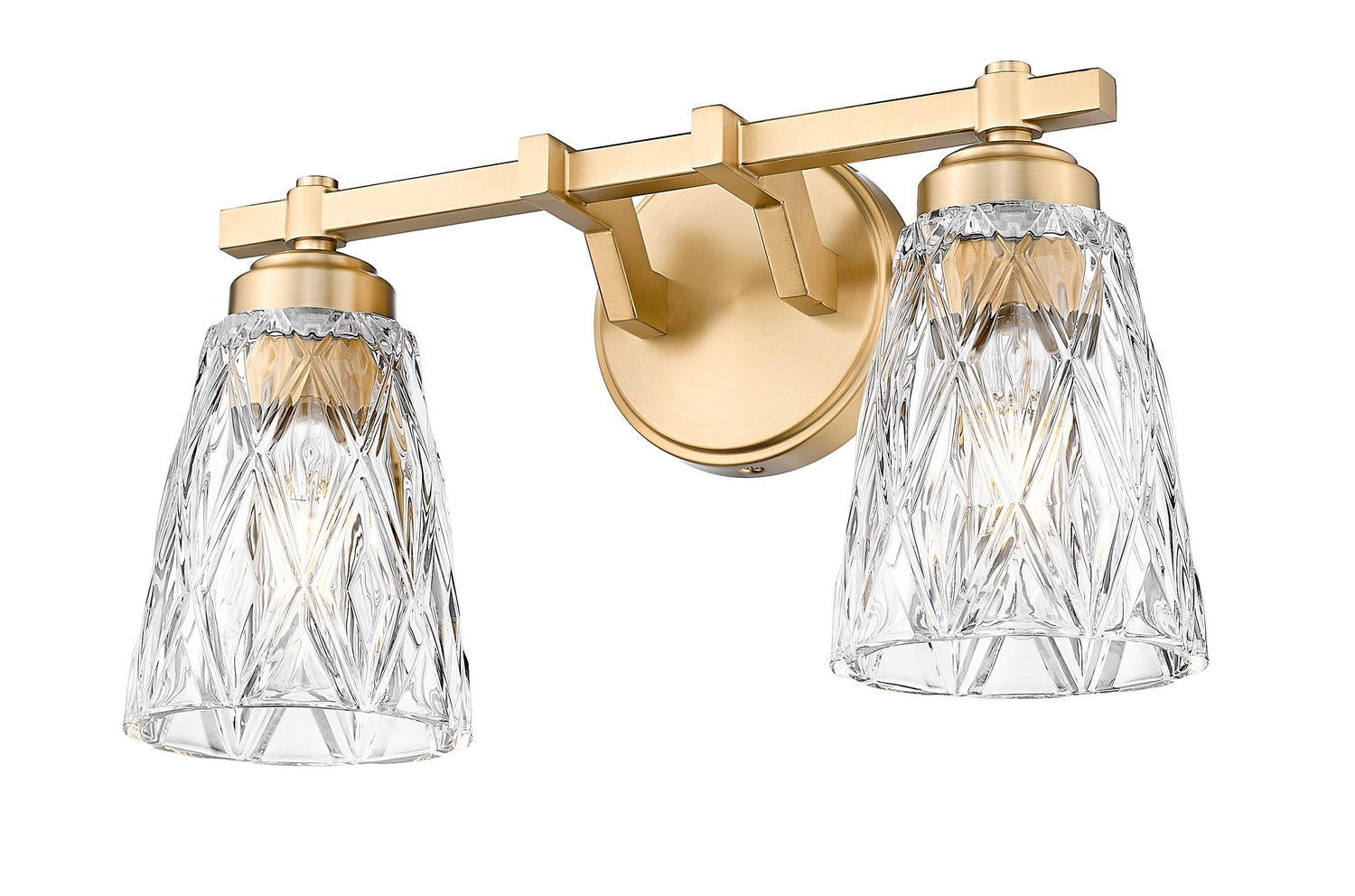 Z-Lite - 1960-2V-MGLD - Two Light Vanity - Andree - Modern Gold