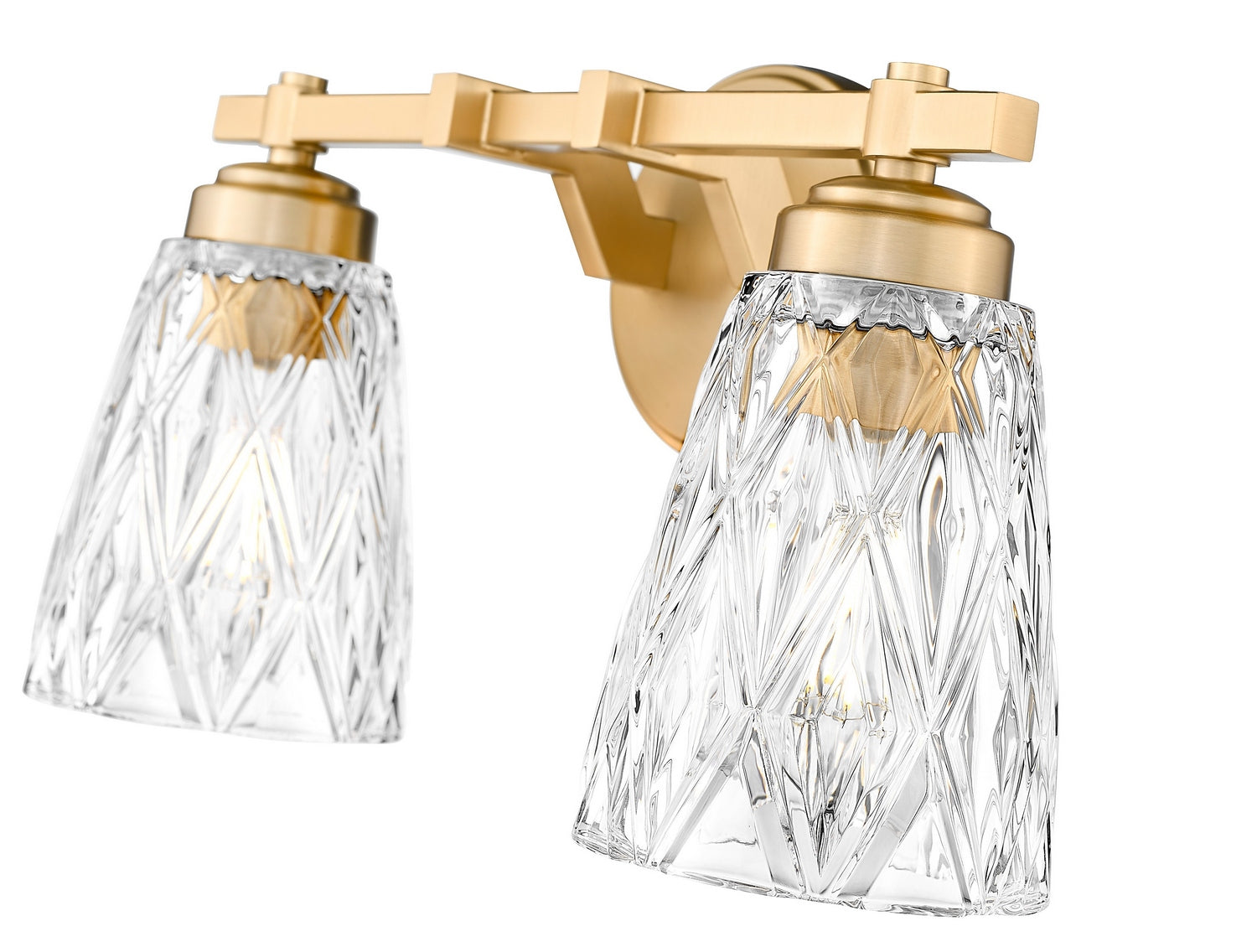 Z-Lite - 1960-2V-MGLD - Two Light Vanity - Andree - Modern Gold