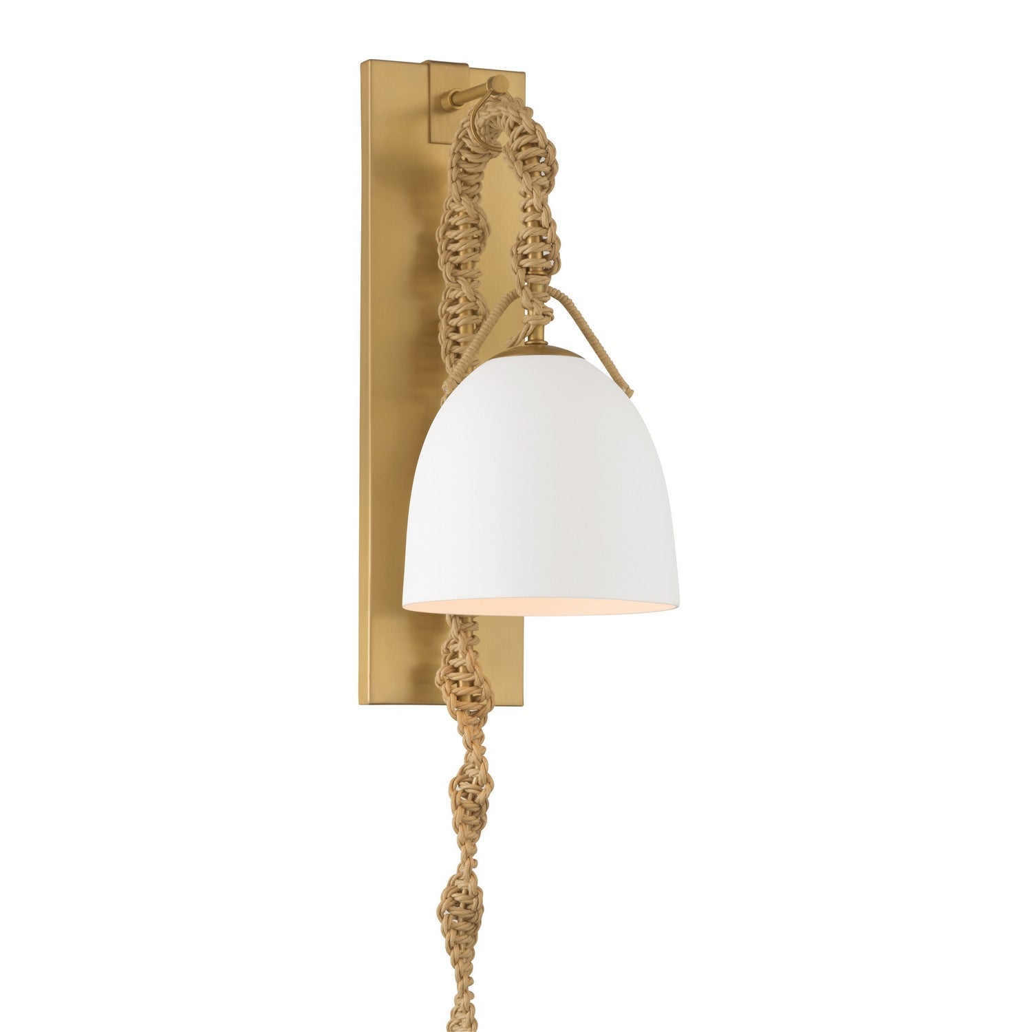 Minka-Lavery - 16061-732 - One Light Wall Sconce - CordÔøΩÔøΩn - Legacy Brass