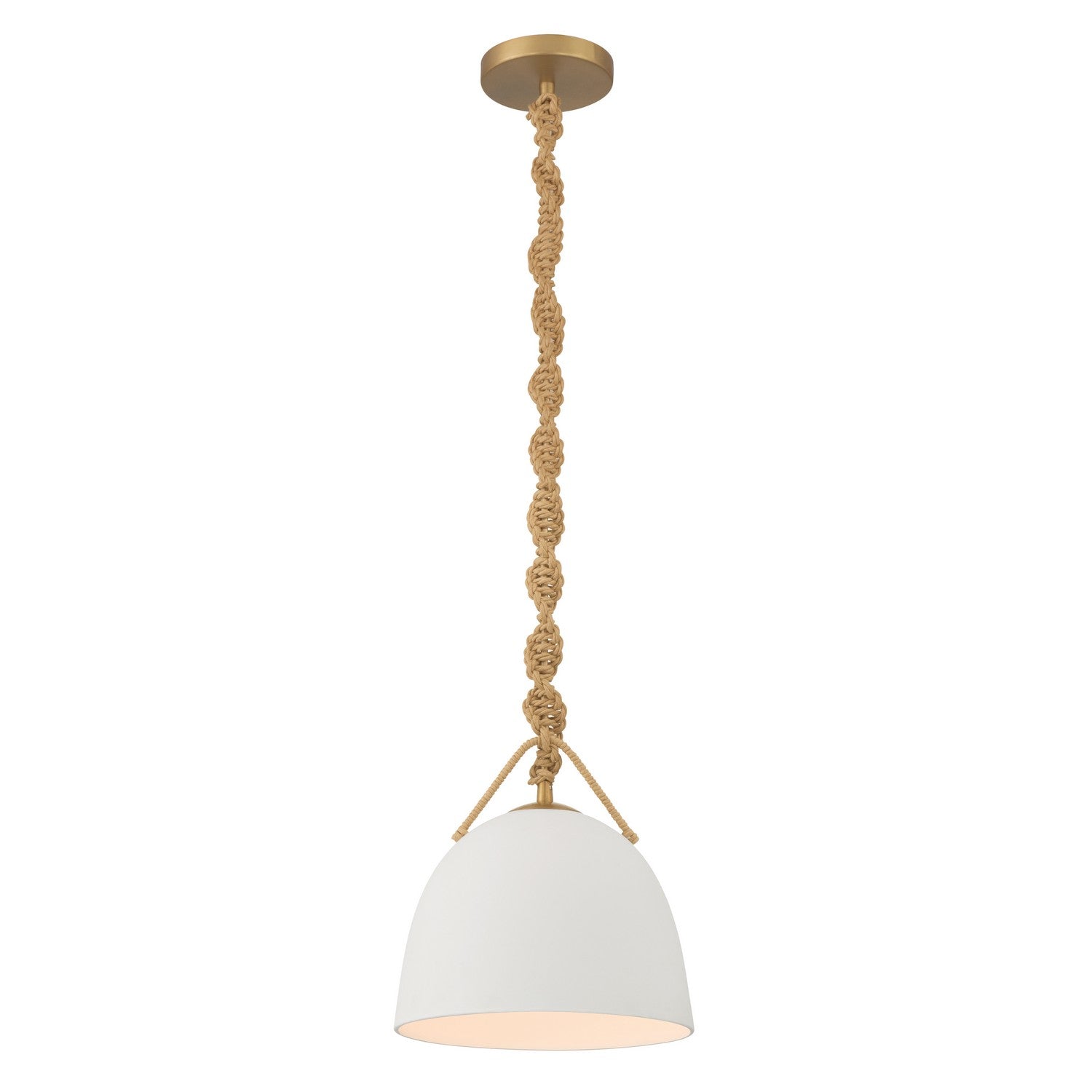 Minka-Lavery - 16065-732 - One Light Mini Pendant - CordÔøΩÔøΩn - Legacy Brass