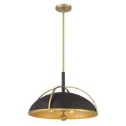 Minka-Lavery - 18314-880 - Four Light Pendant - Yorkshire - Dark Matte Black