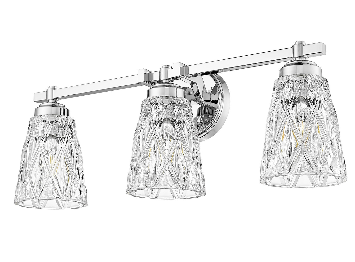 Z-Lite - 1960-3V-CH - Three Light Vanity - Andree - Chrome