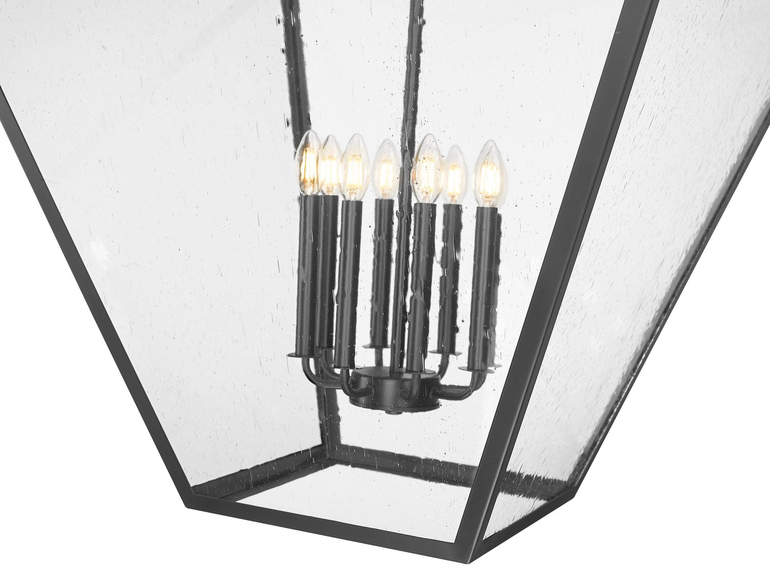 Z-Lite - 1961-8IO - Eight Light Chandelier - Montalcino - Iron Ore