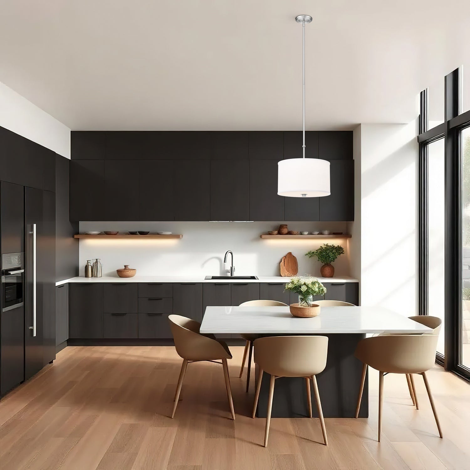 Z-Lite - 1962P12-BN-LED - LED Pendant - Linden - Brushed Nickel