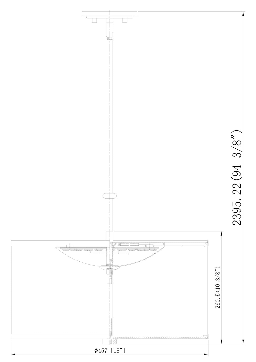 Z-Lite - 1962P18-BN-LED - LED Pendant - Linden - Brushed Nickel