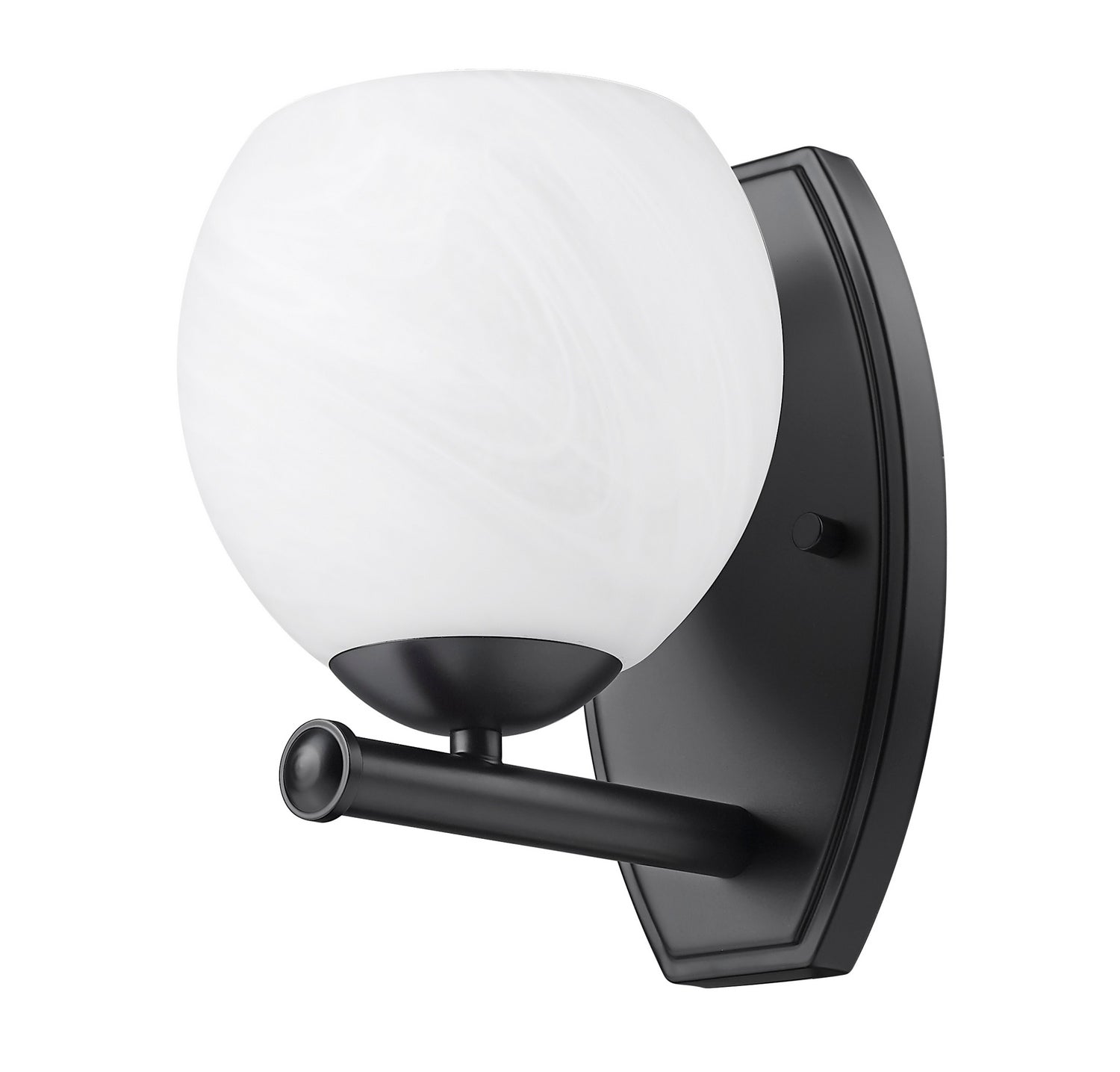 Z-Lite - 1963-1S-MB - One Light Wall Sconce - Colette - Matte Black