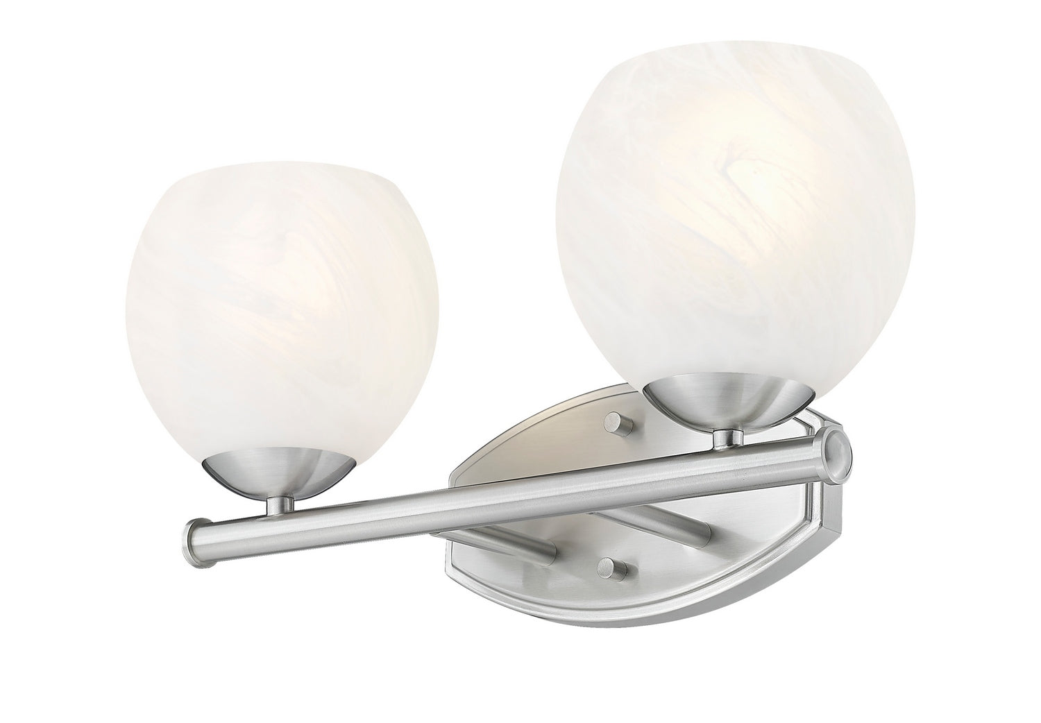 Z-Lite - 1963-2V-BN - Two Light Vanity - Colette - Brushed Nickel
