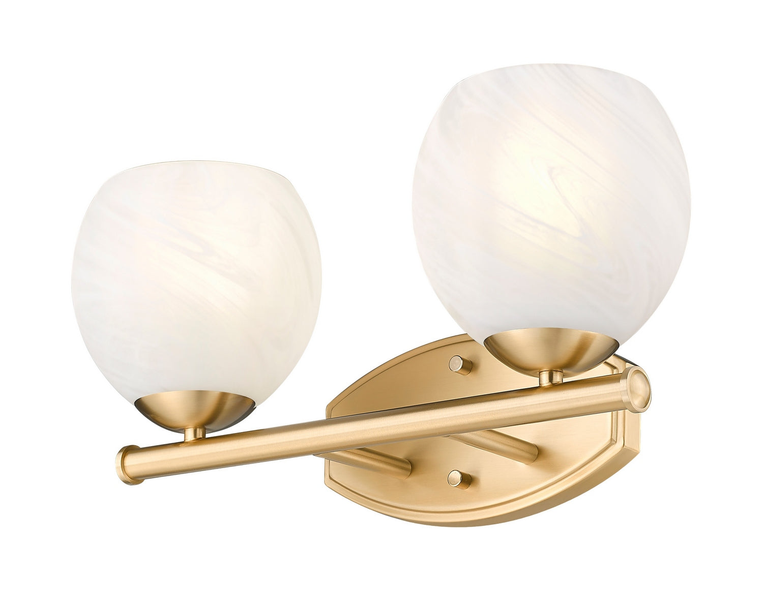 Z-Lite - 1963-2V-MGLD - Two Light Vanity - Colette - Modern Gold