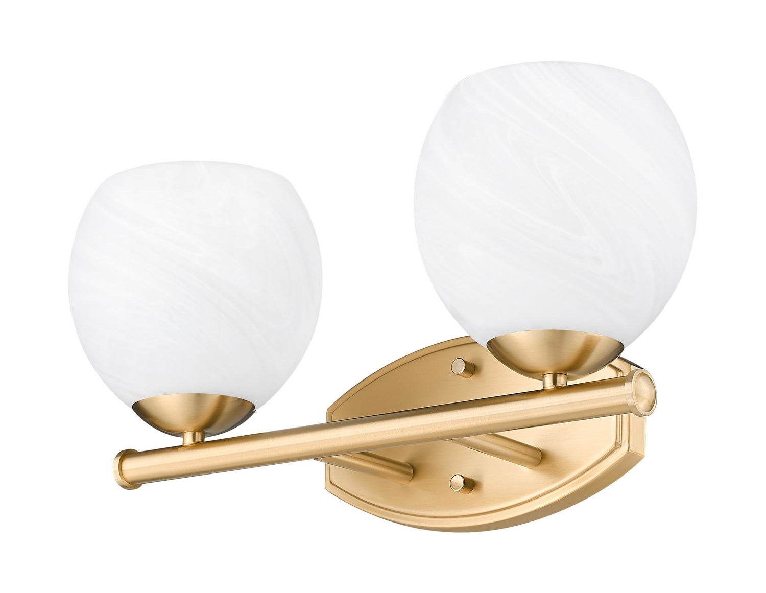 Z-Lite - 1963-2V-MGLD - Two Light Vanity - Colette - Modern Gold