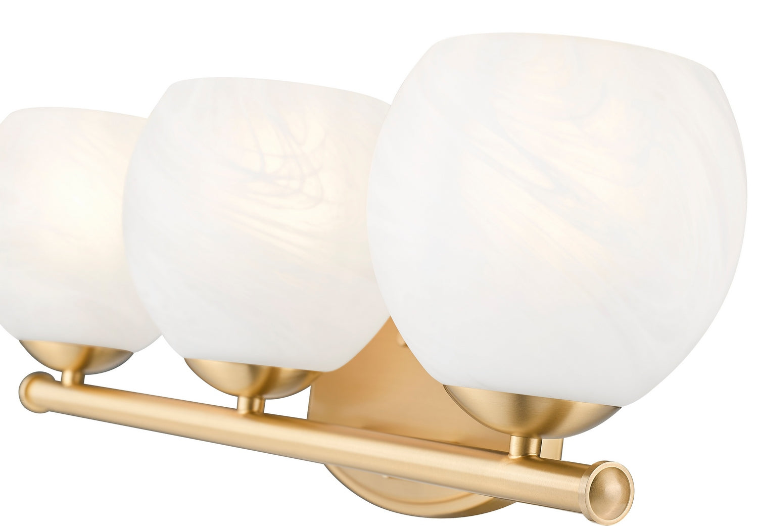 Z-Lite - 1963-3V-MGLD - Three Light Vanity - Colette - Modern Gold