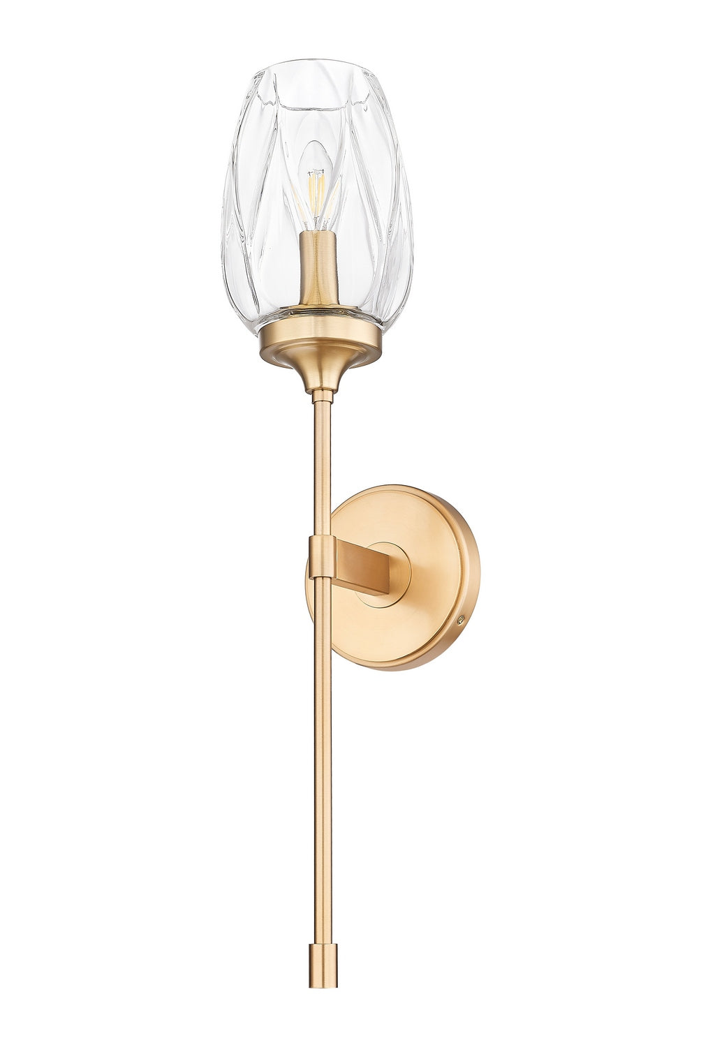 Z-Lite - 2014-1S-MGLD - One Light Wall Sconce - Cassian - Modern Gold