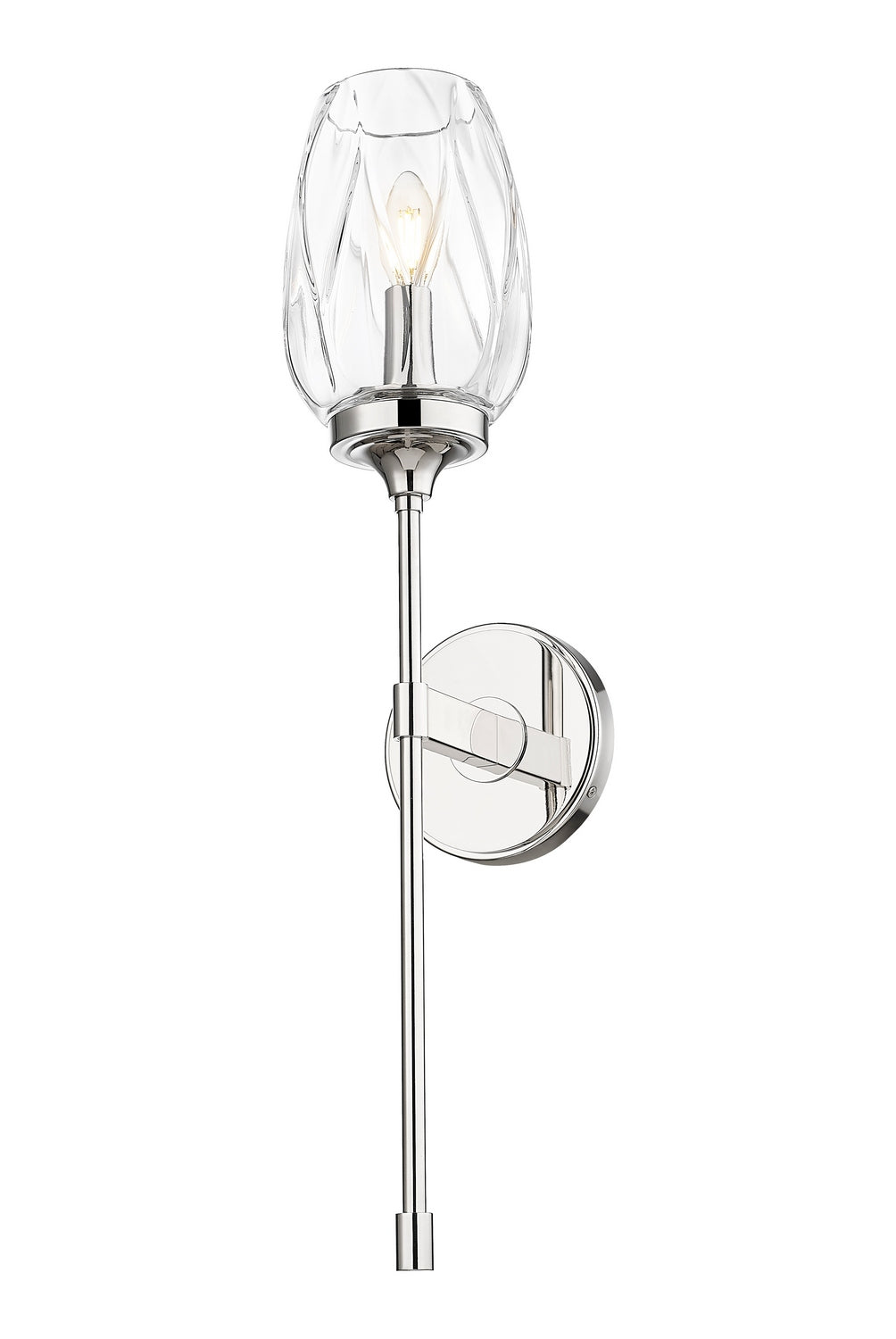Z-Lite - 2014-1S-PN - One Light Wall Sconce - Cassian - Polished Nickel