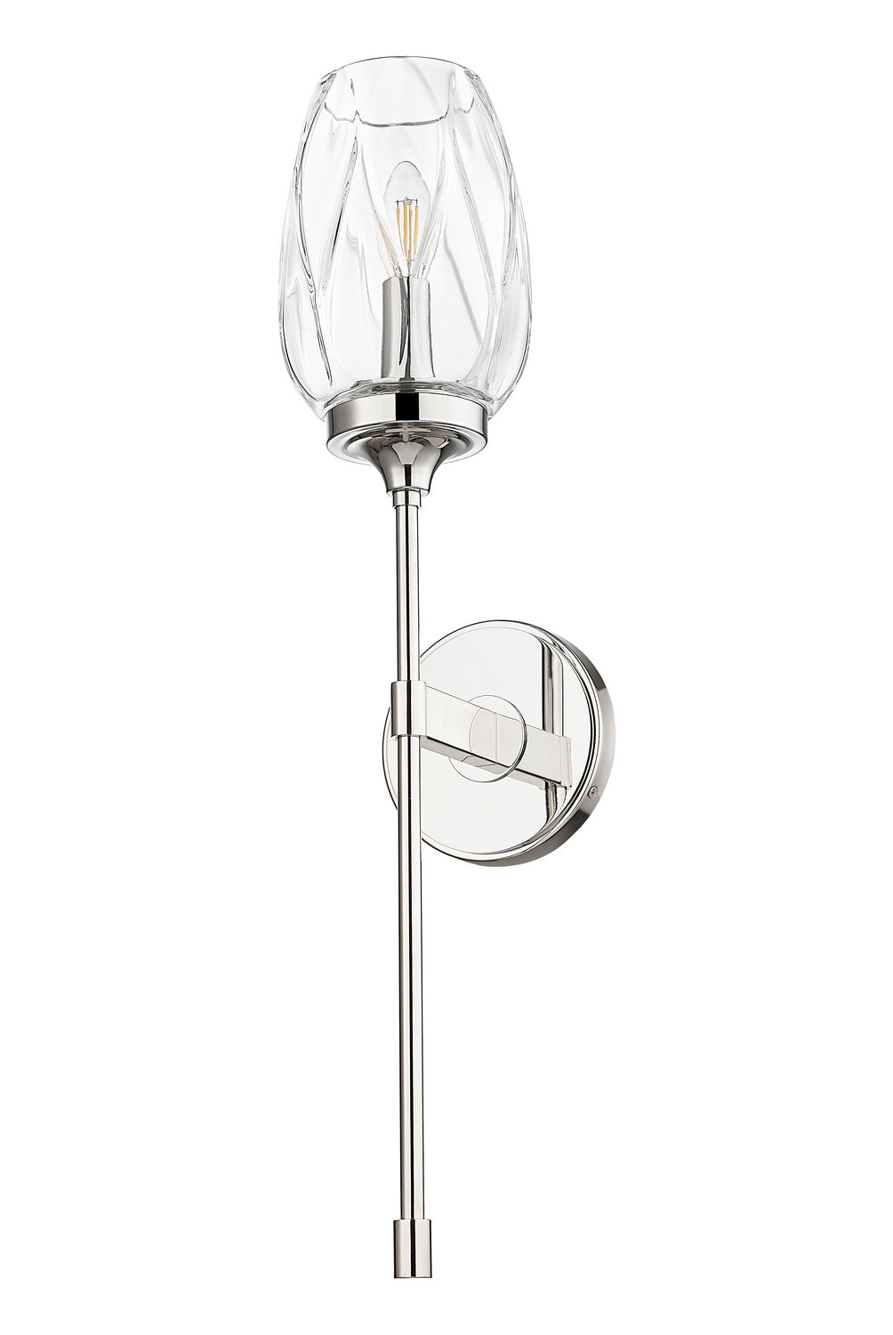 Z-Lite - 2014-1S-PN - One Light Wall Sconce - Cassian - Polished Nickel