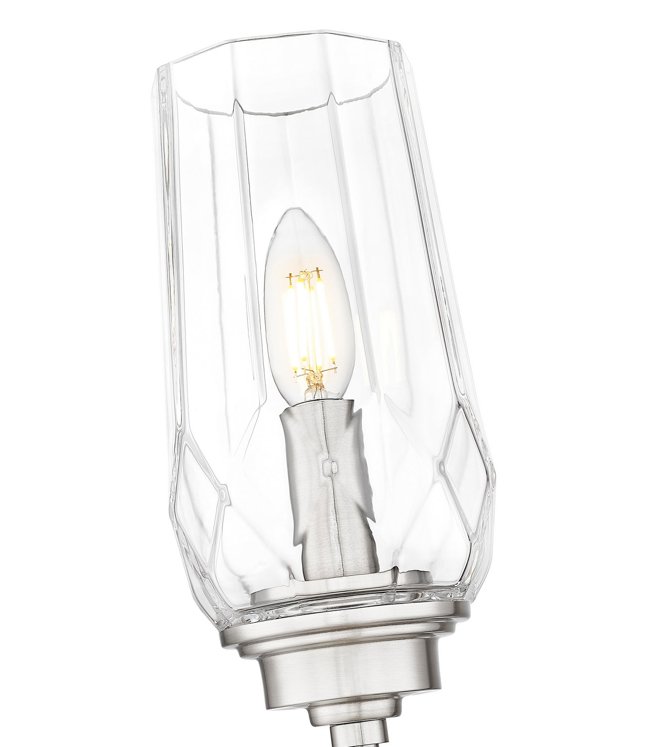 Z-Lite - 2015-1S-BN - One Light Wall Sconce - Cosmo - Brushed Nickel