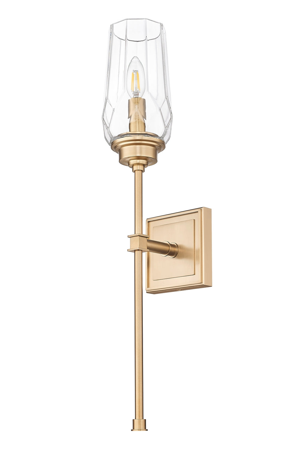Z-Lite - 2015-1S-MGLD - One Light Wall Sconce - Cosmo - Modern Gold