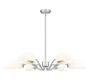 Z-Lite - 3048-6BN - Six Light Chandelier - Breton - Brushed Nickel