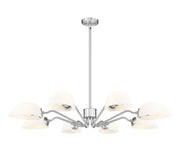 Z-Lite - 3048-8BN - Eight Light Chandelier - Breton - Brushed Nickel