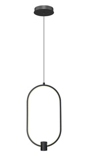 Z-Lite - 4101-10MB-LED - LED Pendant - Saros - Matte Black