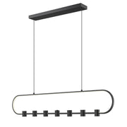 Z-Lite - 4101-54L-MB-LED - LED Linear Chandelier - Saros - Matte Black