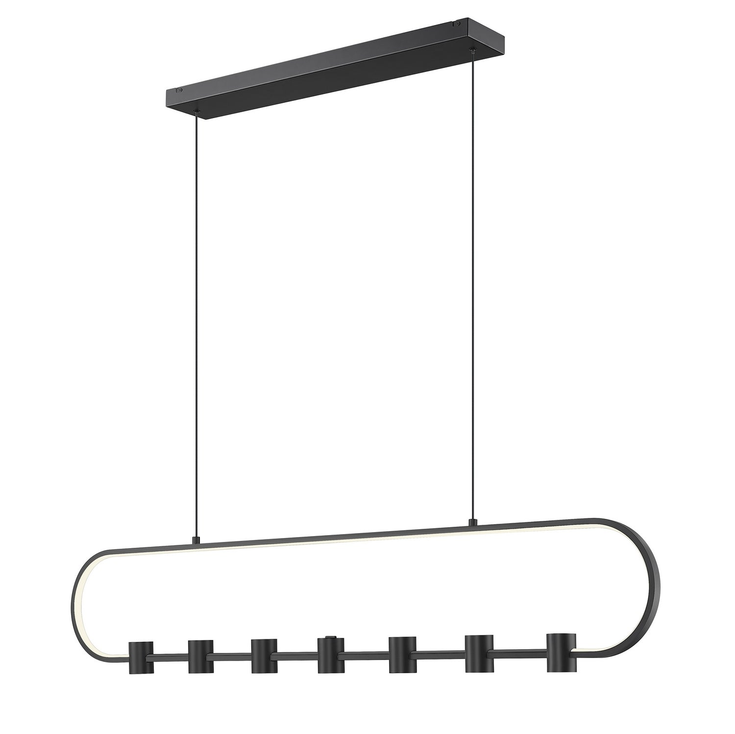 Z-Lite - 4101-54L-MB-LED - LED Linear Chandelier - Saros - Matte Black