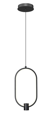 Z-Lite - 4101-8MB-LED - LED Pendant - Saros - Matte Black