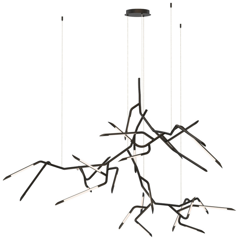 ET2 - E25418-BK - LED Pendant - Scion - Black