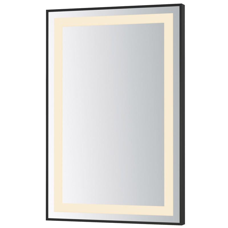 ET2 - E42092-BK - LED Mirror - Framed - Black