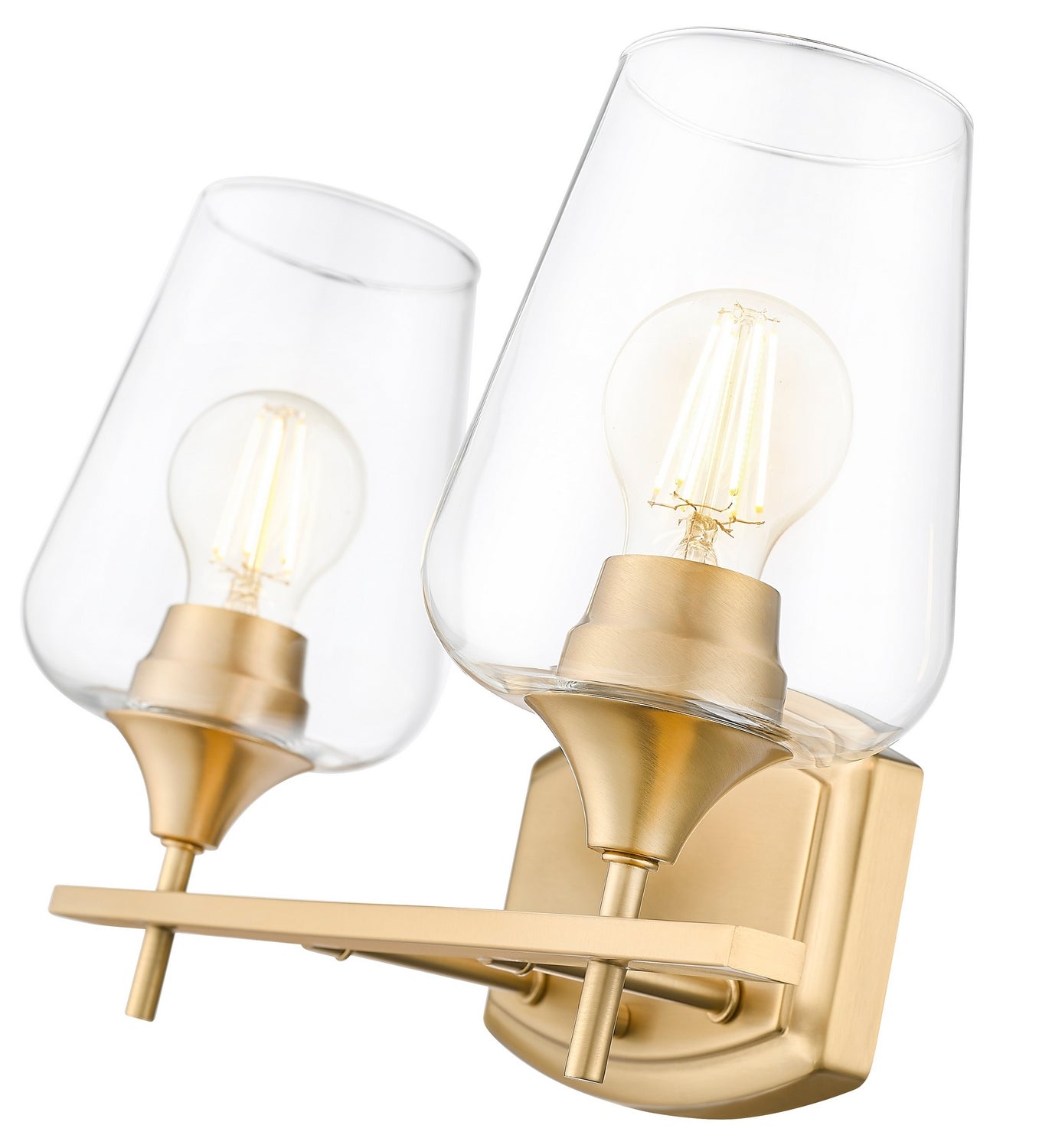 Z-Lite - 473-2V-BBR - Two Light Vanity - Joliet - Burnished Brass