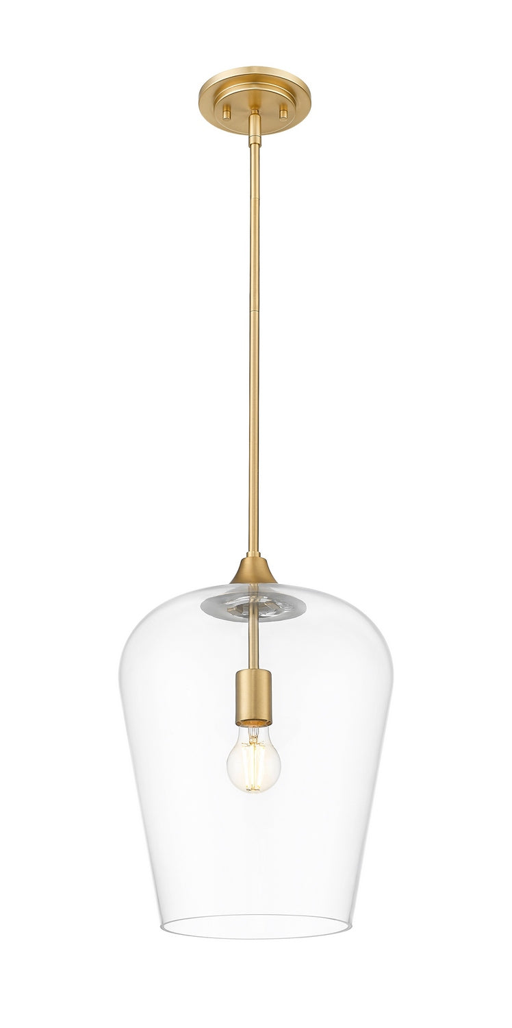Z-Lite - 473P12-BBR - One Light Pendant - Joliet - Burnished Brass
