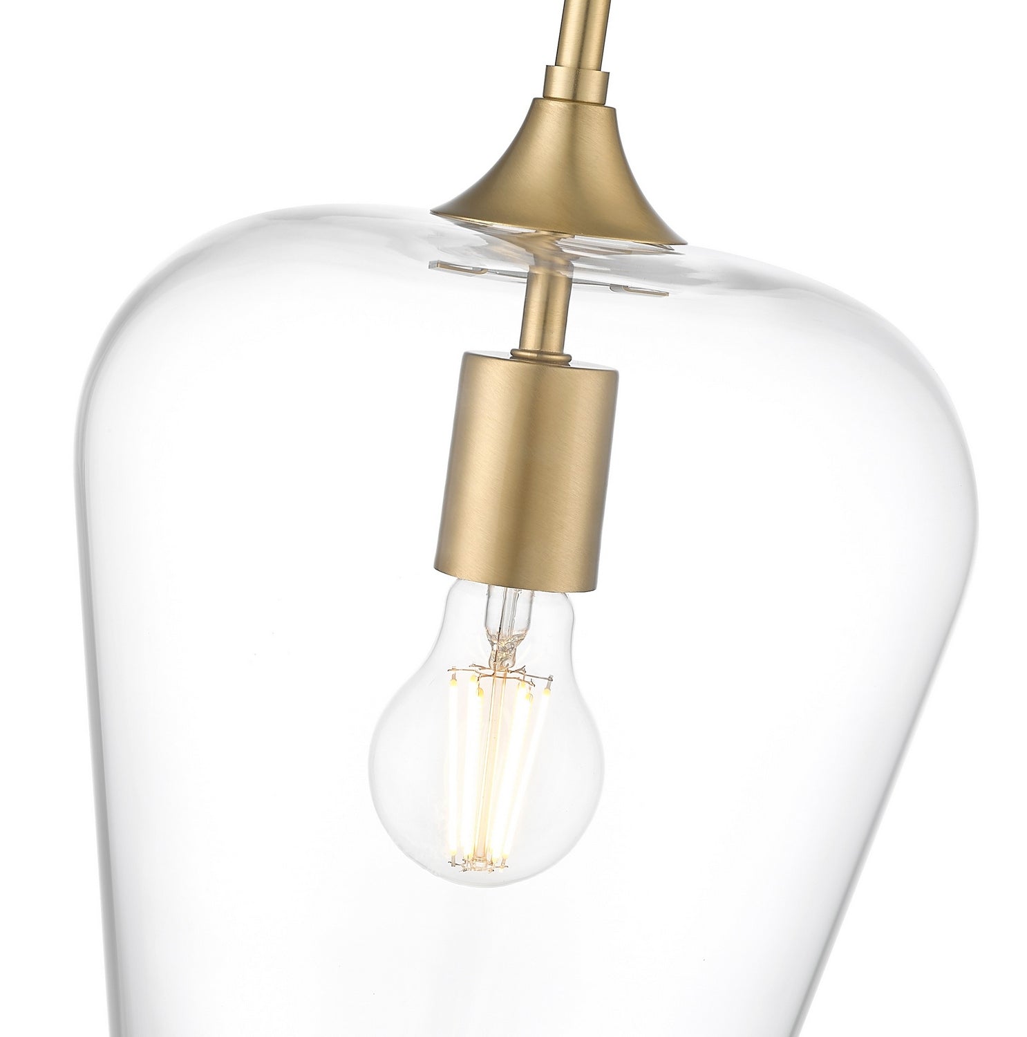 Z-Lite - 473P9-BBR - One Light Pendant - Joliet - Burnished Brass