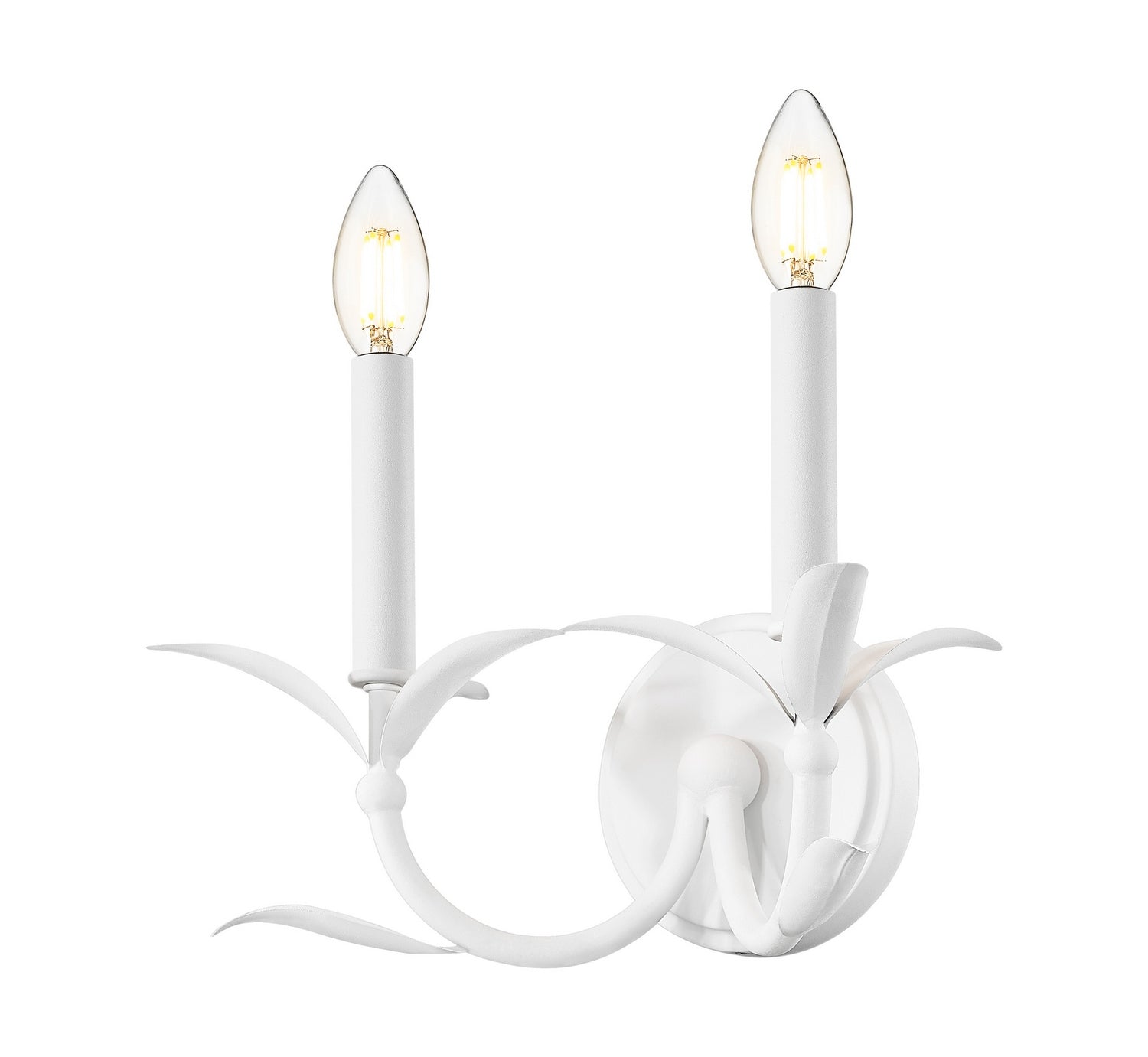 Z-Lite - 830-2S-TXWH - Two Light Wall Sconce - Aslin - Textured White
