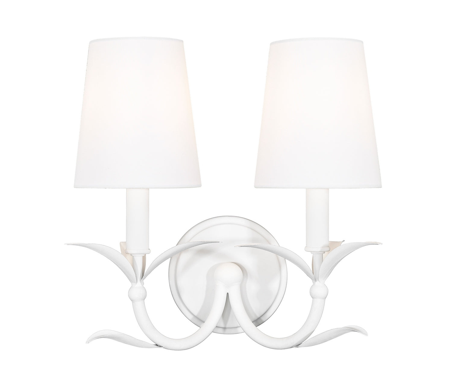 Z-Lite - 830-2S-TXWH - Two Light Wall Sconce - Aslin - Textured White