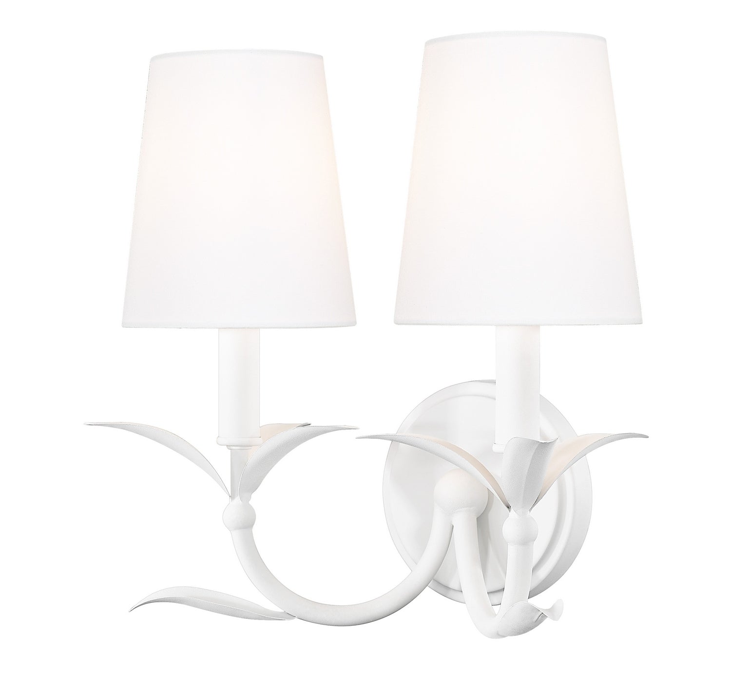 Z-Lite - 830-2S-TXWH - Two Light Wall Sconce - Aslin - Textured White