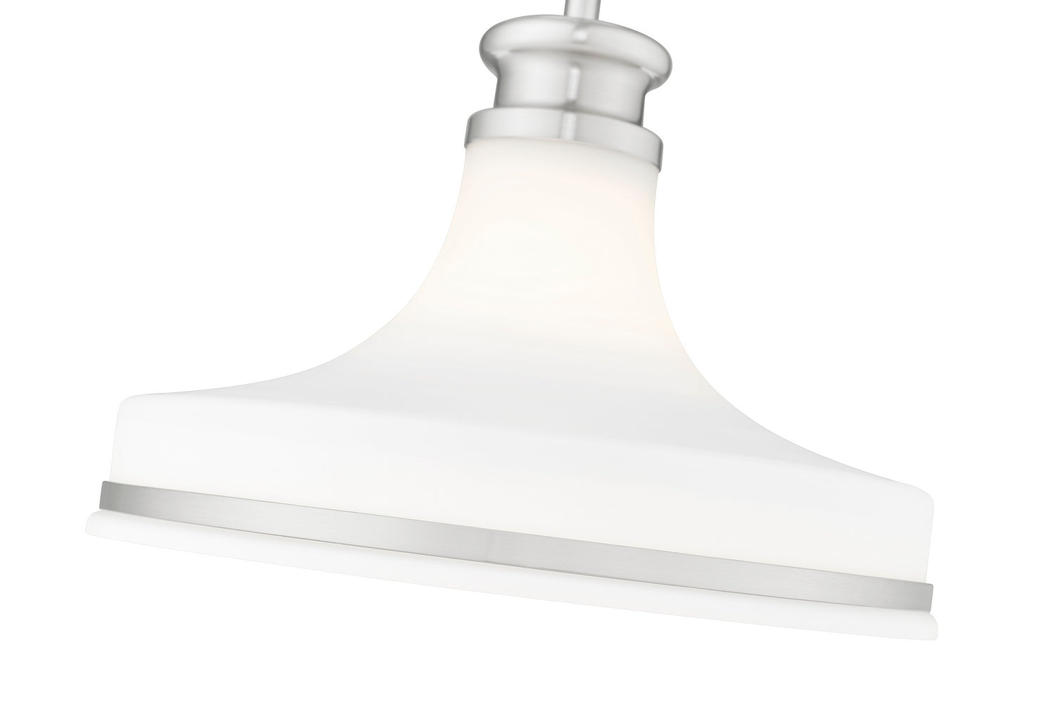 Z-Lite - 831P12-BN - One Light Pendant - Reznor - Brushed Nickel