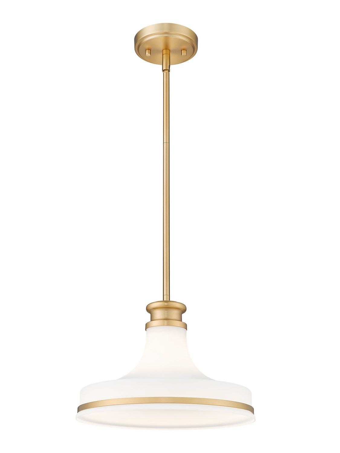 Z-Lite - 831P12-MGLD - One Light Pendant - Reznor - Modern Gold