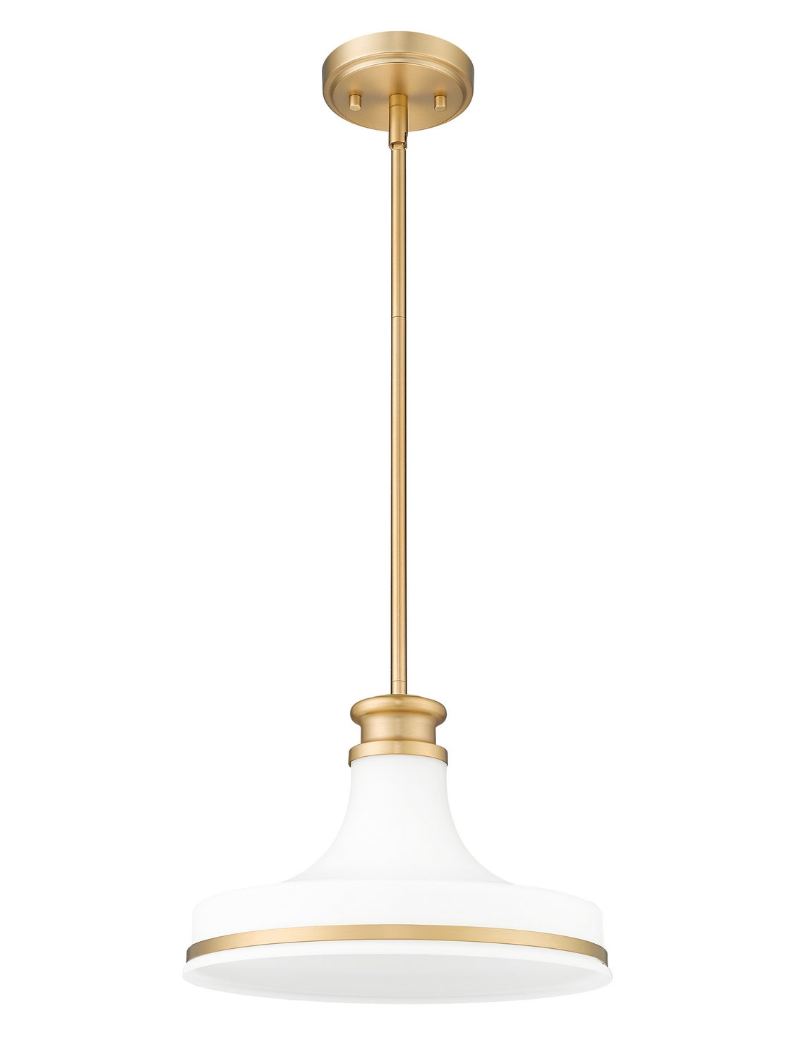 Z-Lite - 831P12-MGLD - One Light Pendant - Reznor - Modern Gold