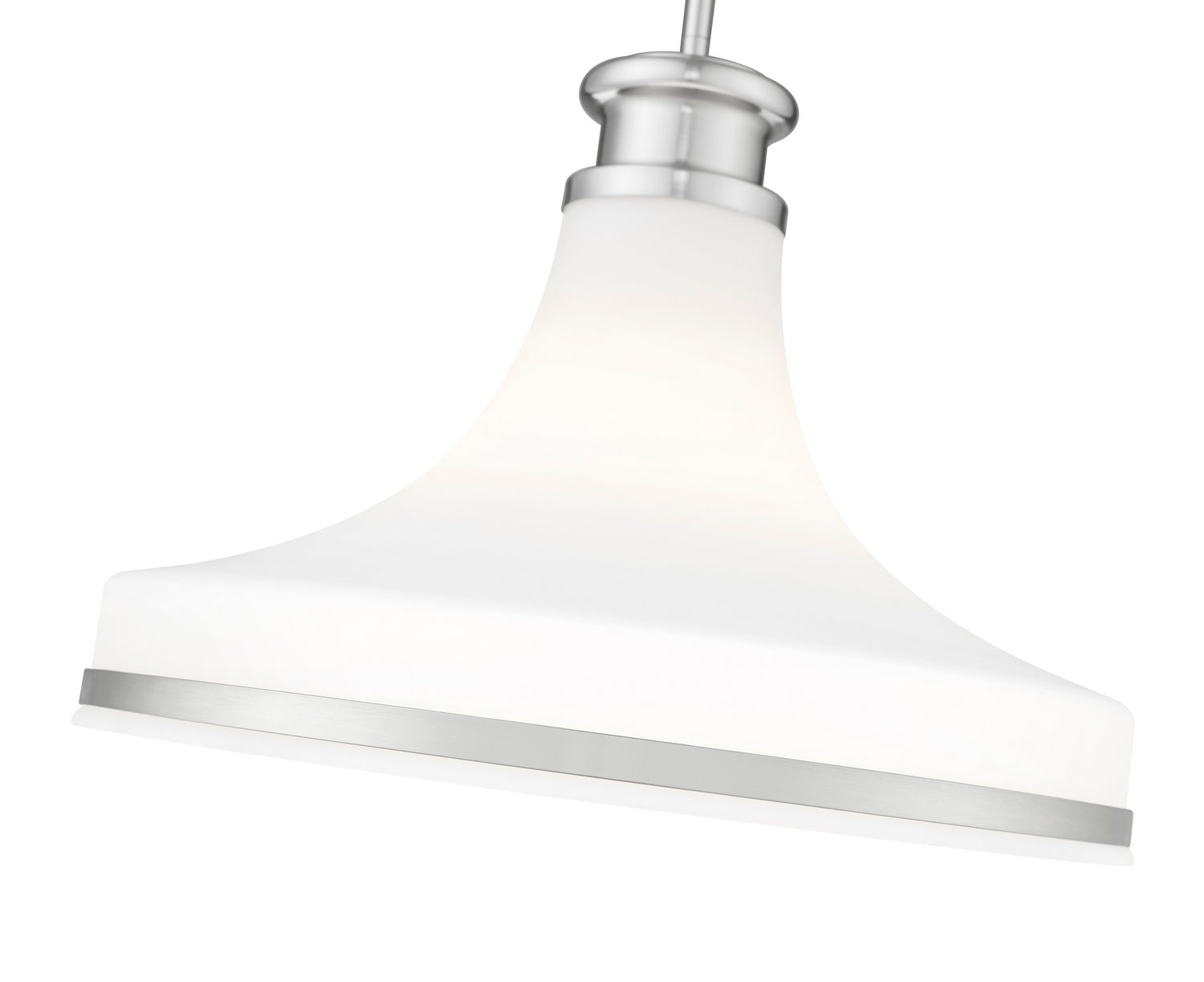 Z-Lite - 831P18-BN - One Light Pendant - Reznor - Brushed Nickel