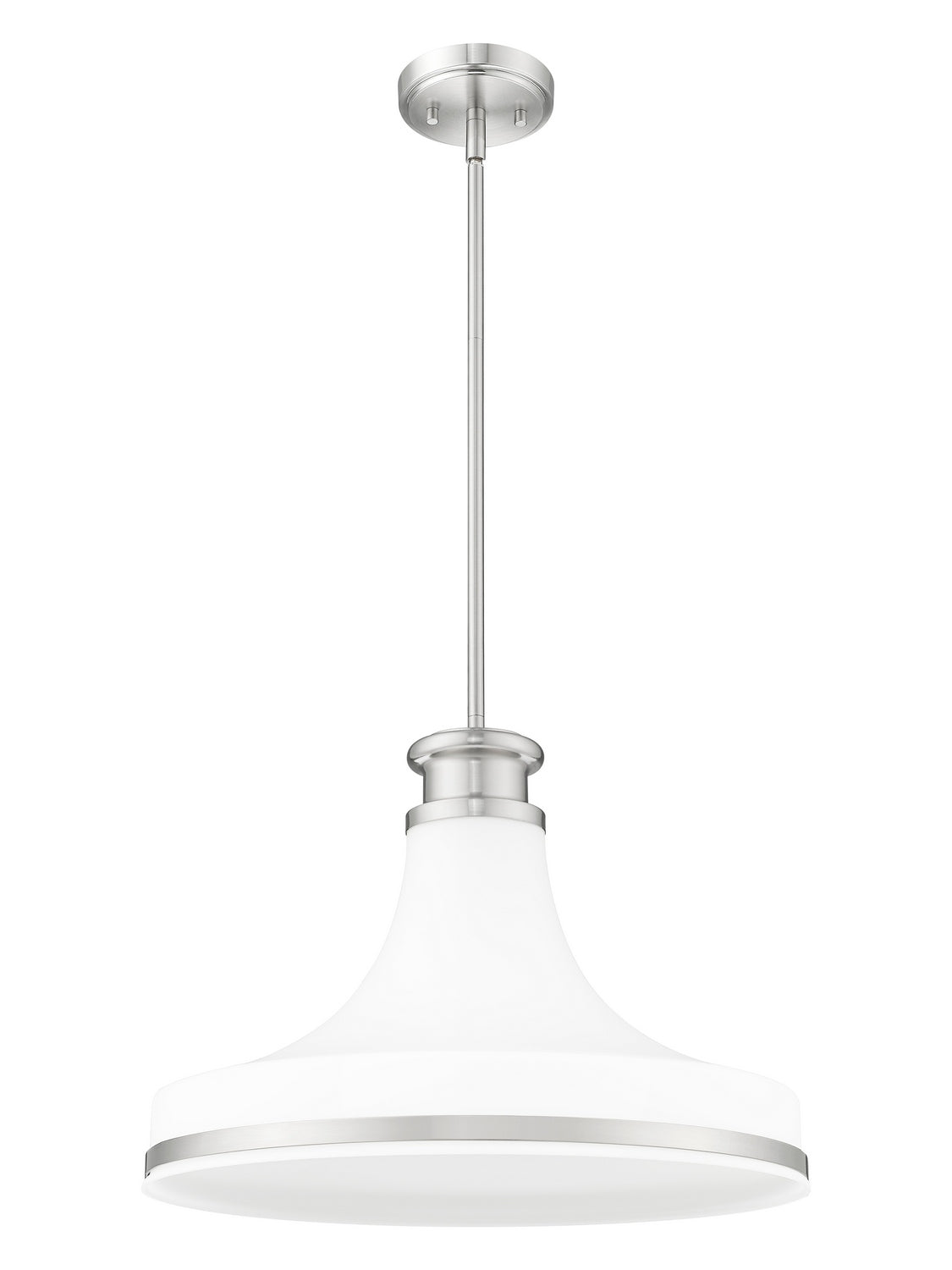 Z-Lite - 831P18-BN - One Light Pendant - Reznor - Brushed Nickel