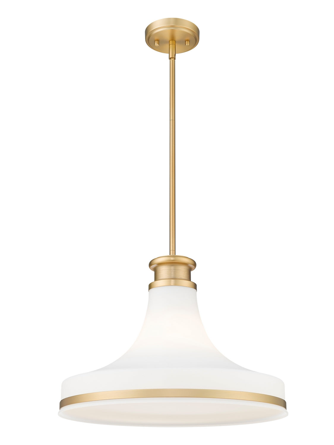 Z-Lite - 831P18-MGLD - One Light Pendant - Reznor - Modern Gold