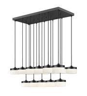 Z-Lite - 827P6-17L-MB-LED - LED Linear Chandelier - Renaud - Matte Black