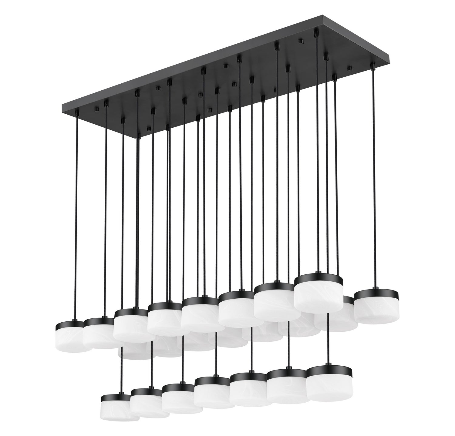 Z-Lite - 827P6-23L-MB-LED - LED Linear Chandelier - Renaud - Matte Black