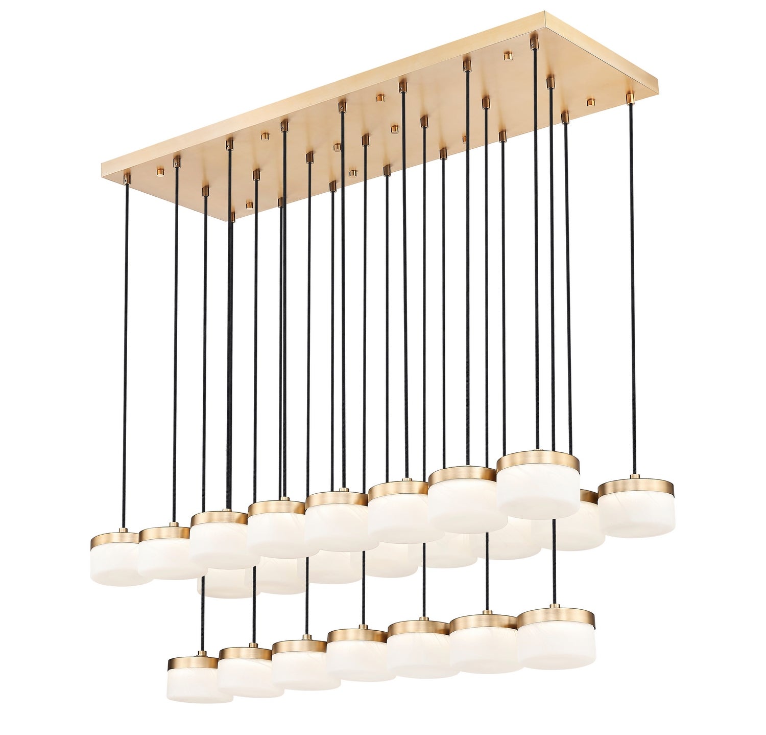 Z-Lite - 827P6-23L-MGLD-LED - LED Linear Chandelier - Renaud - Modern Gold