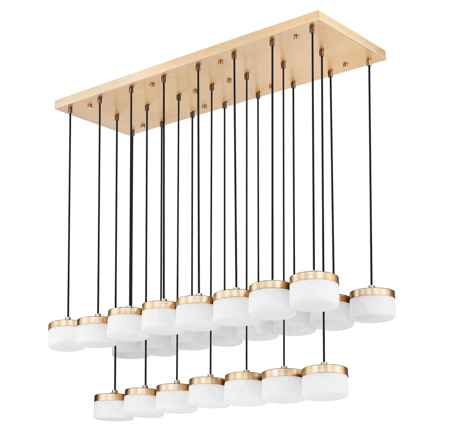 Z-Lite - 827P6-23L-MGLD-LED - LED Linear Chandelier - Renaud - Modern Gold
