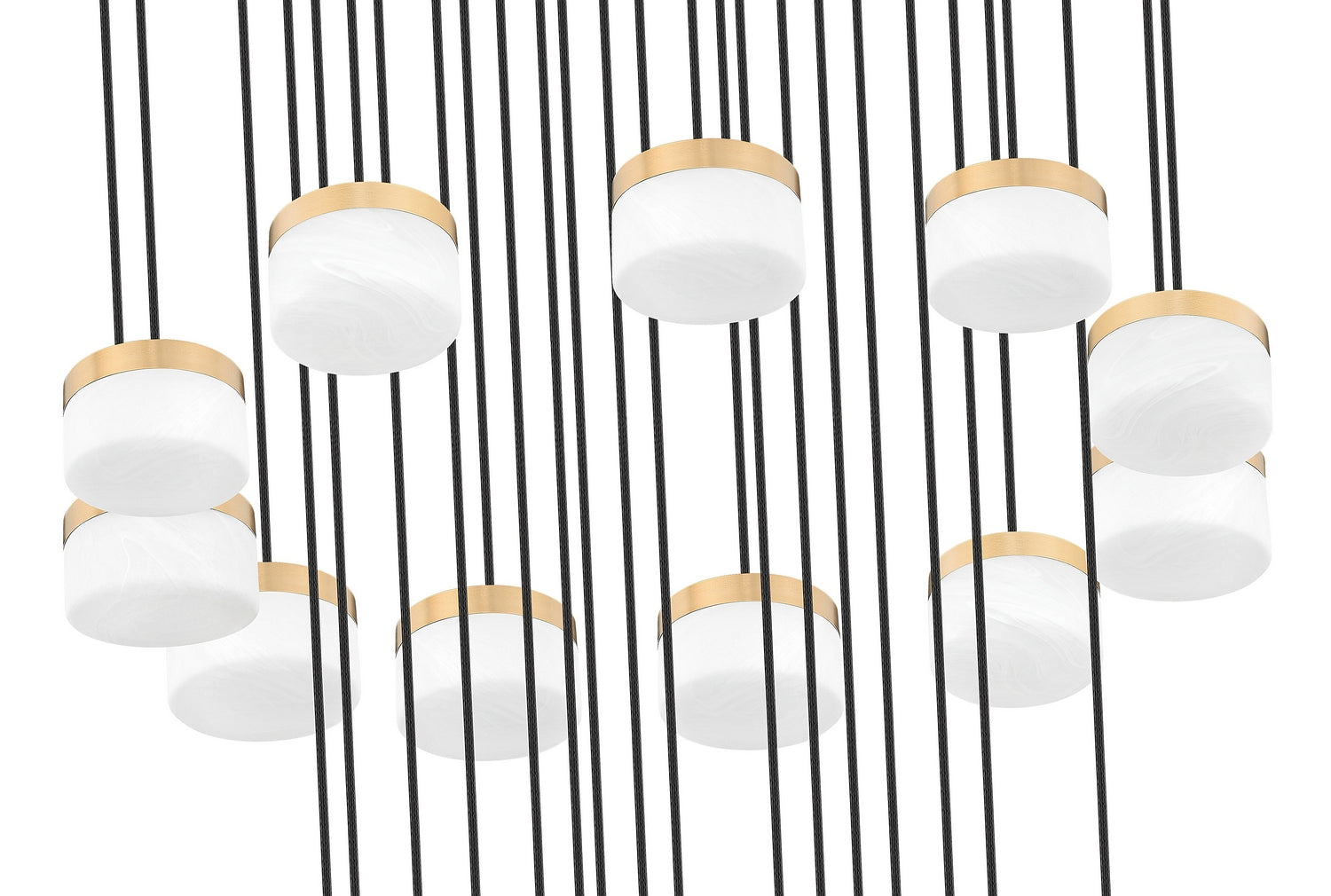 Z-Lite - 827P6-27R-MGLD-LED - LED Chandelier - Renaud - Modern Gold