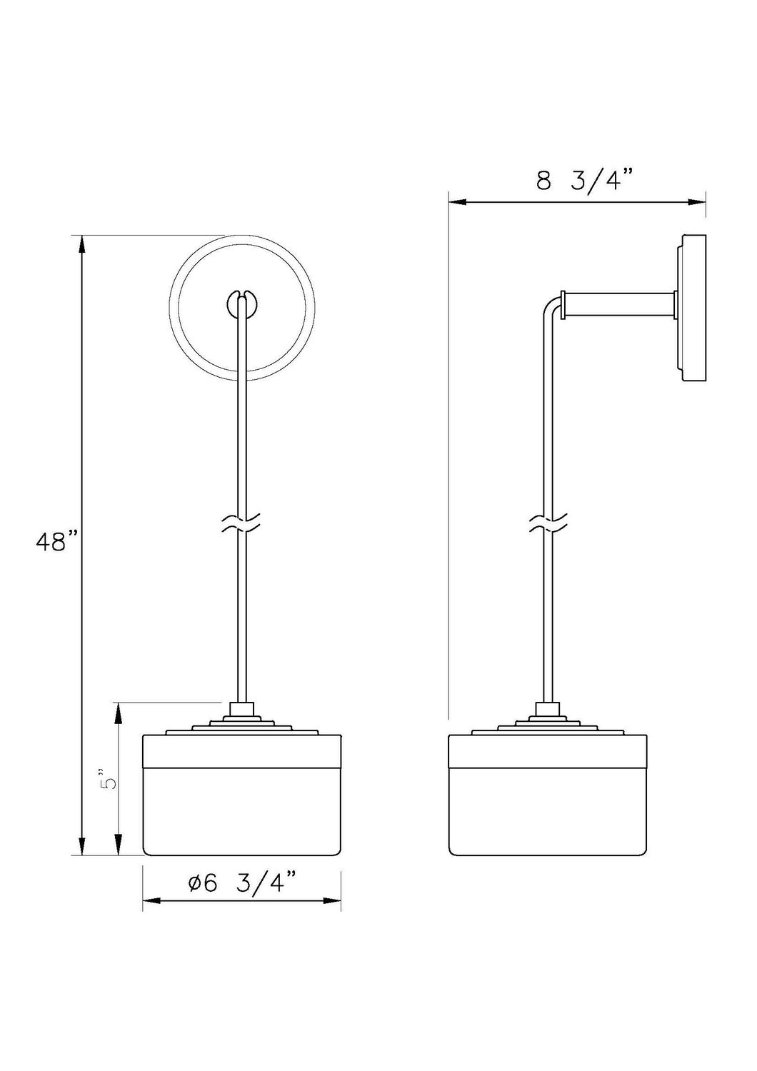 Z-Lite - 827S-MGLD-LED - LED Wall Sconce - Renaud - Modern Gold