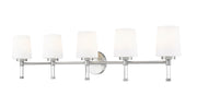 Z-Lite - 7700-5V-BN - Five Light Vanity - Henri - Brushed Nickel