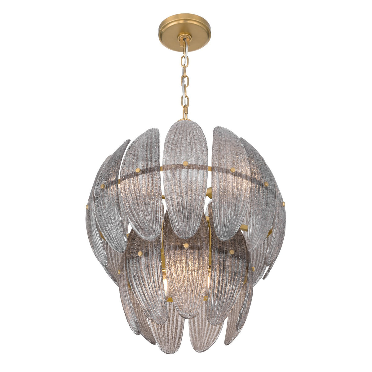 Metropolitan - N2246-GR-732 - Six Light Pendant - Marclaire - Legacy Brass