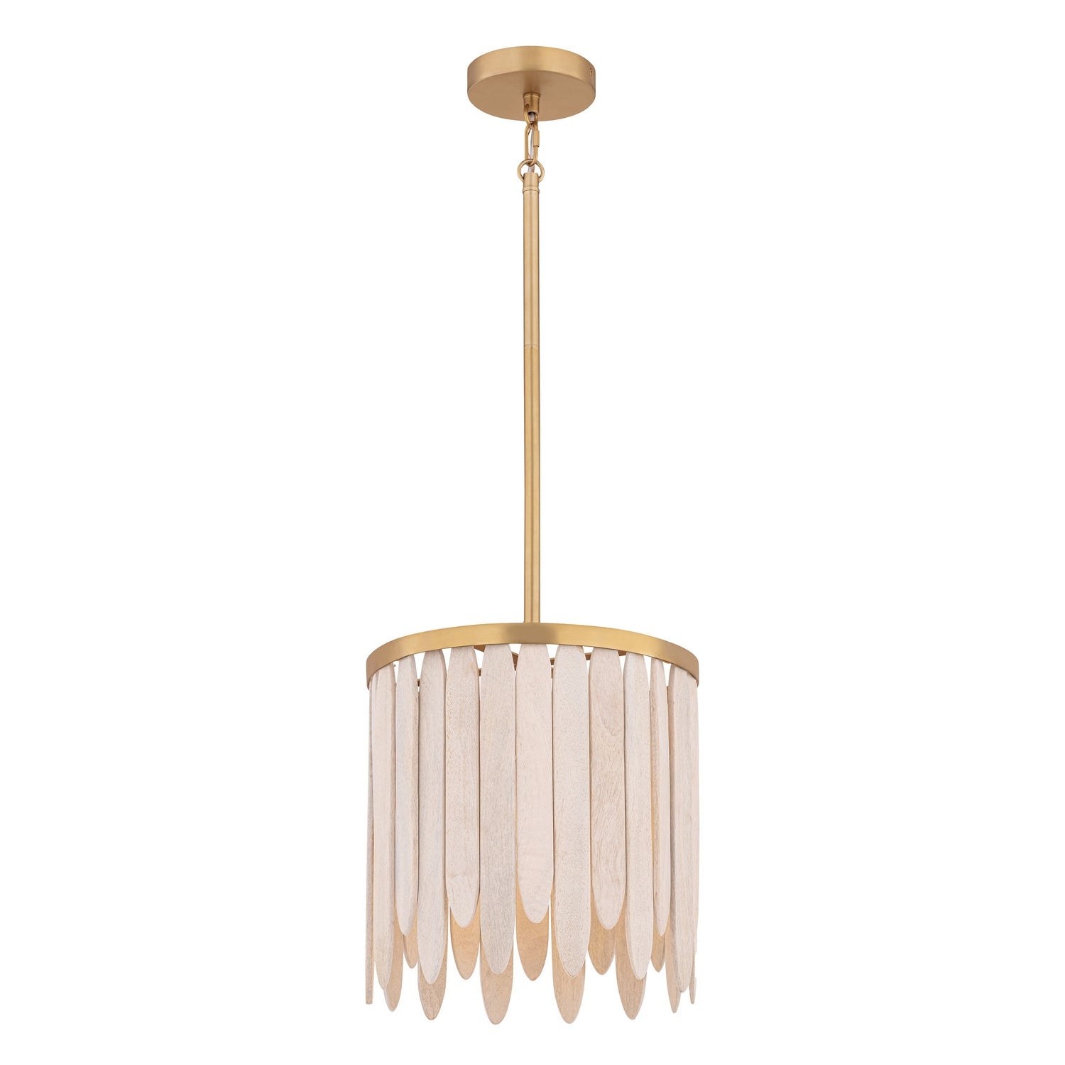 Maxim - 22511WWTNAB - One Light Pendant - Marimba - Weathered White